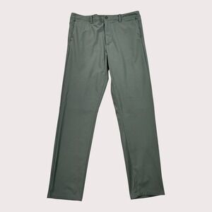 CUTS AO Pants Mens 34x31 Green Slim Performance Versaknit‎ 4 Way Stretch Wicking